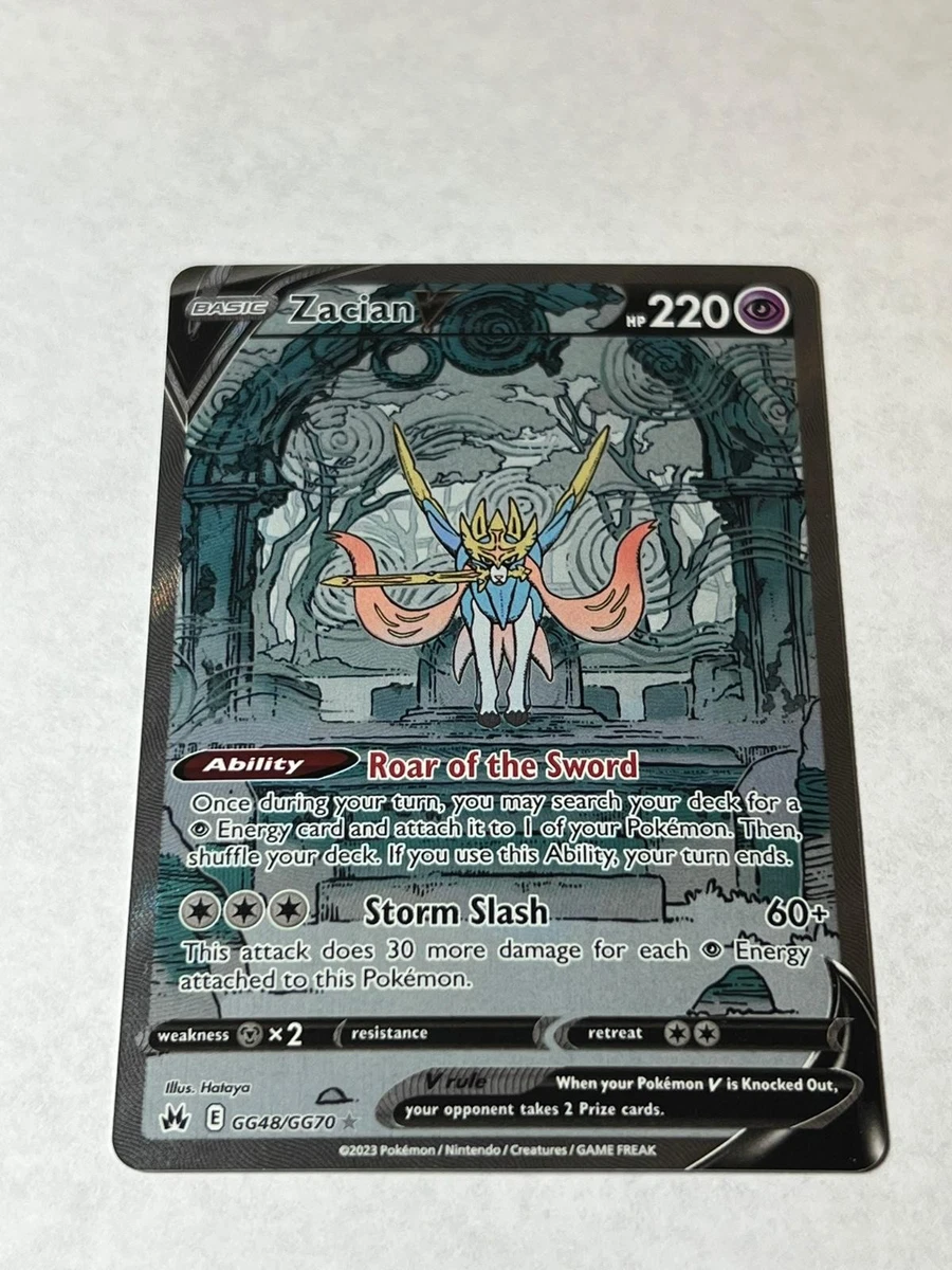Zacian V Pokmon TCG Cards for sale | eBay