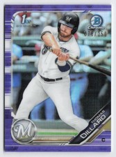 2019 Thomas Dillard 1st Bowman Chrome Draft Purple Refractor /250 #BDC-32