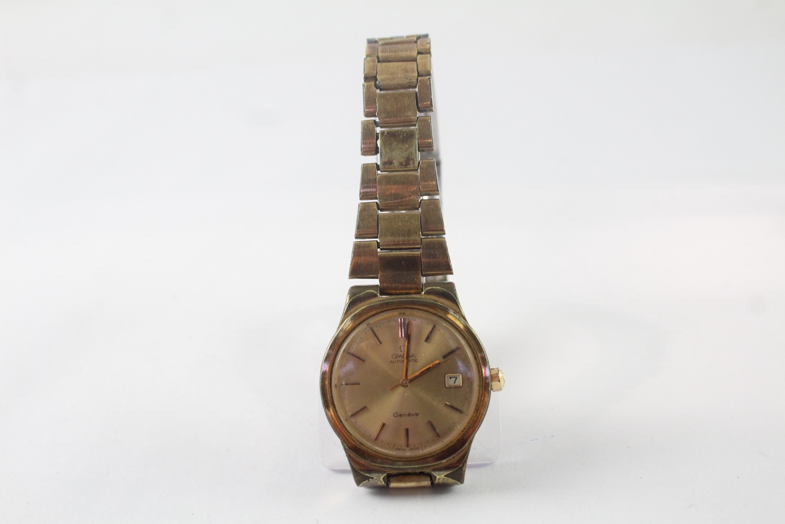 Automatic SPARES/REPAIRS Omega Gold Geneve Watch Tone - vintagewatches.pk