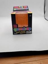Schylling Nee Doh Gumdrop Super Solid Squish Squeeze Toy Orange MPN 26024HY