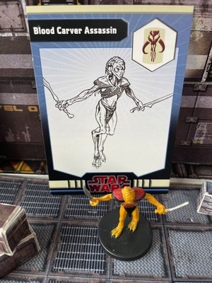 #23 Blood Craver Assassin, Masters of the Force, Star Wars Miniatures
