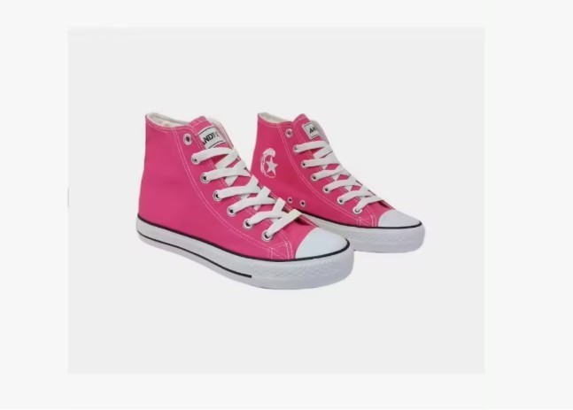 Zapatilla Alta de Lona para Mujer Andy-z Tallas del 36 al 41