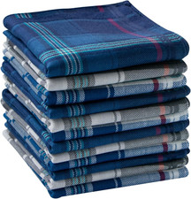 Men'S Handkerchies Soft Cotton Hanky Pocket Square Size 17Inch