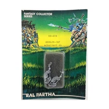 Ral Partha Fantasy Collectors Mini Goblin-Imp w/Halberd AA Pack New