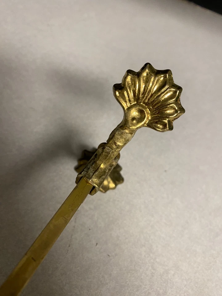 Винтажная регулируемая декоративная подставка/подставка в стиле ампир из латуни ~ Andrea от Sadek - Изображение 4 из 4