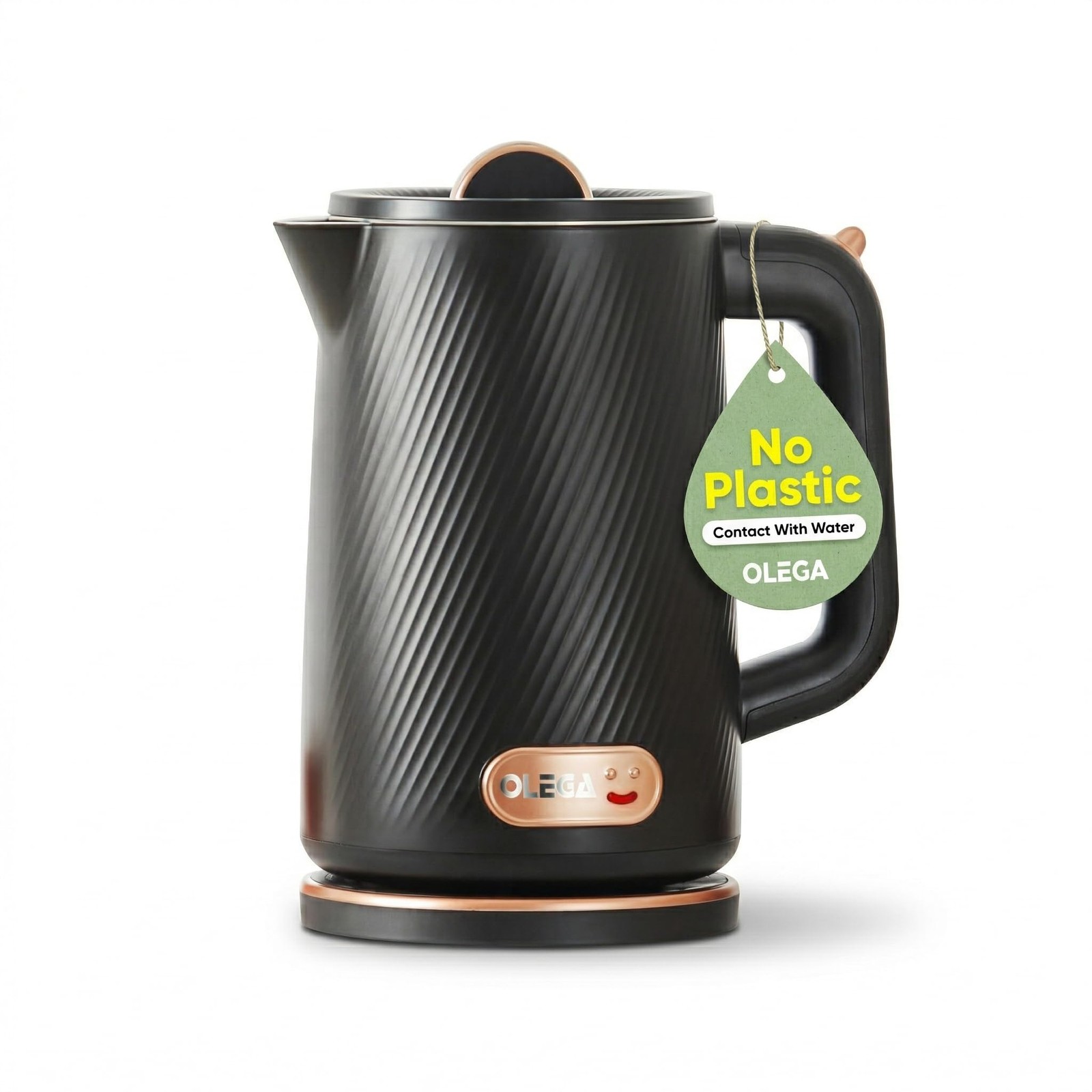 1800W Electric Kettles OLEGA 1.8L Large Hot Water Kettle Fast Boiling Water