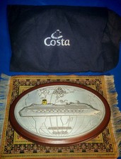 1202-Crest nave Costa Favolosa di Costa Crociere Club vintage da collezione