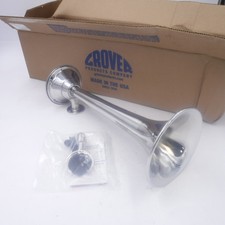 Single Truktone Chrome Air Horn With Pedestal 15 12 Chrome 1675 4 Flare Single Truktone Chrome Air Horn With Pedestal 15 12 Chrome 1675 4 Flare