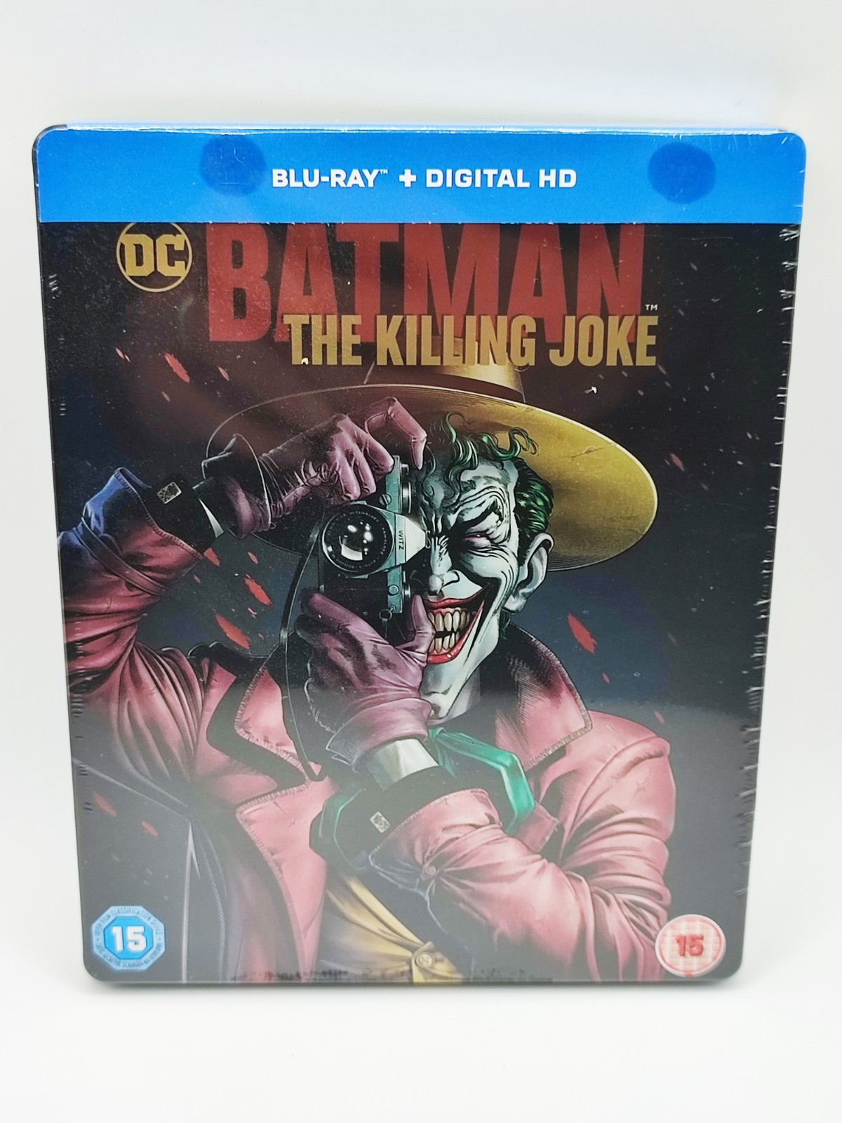 2016 BLU RAY MOVIE - ANIMATED BATMAN THE KILLING JOKE - STEELBOOK FACTORY SEALED