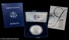 2006-W $1 US Mint Proof American Silver Eagle w/ Box & COA