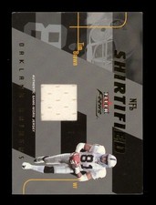 2003 Fleer Focus: #NS-TB Tim Brown Shirtified Relic /175 EX-EXMINT