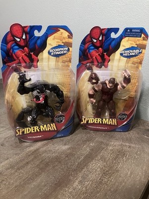 Lot of 2 Hasbro 2008 Spiderman Super Villains Figures | Venom & Juggernaut