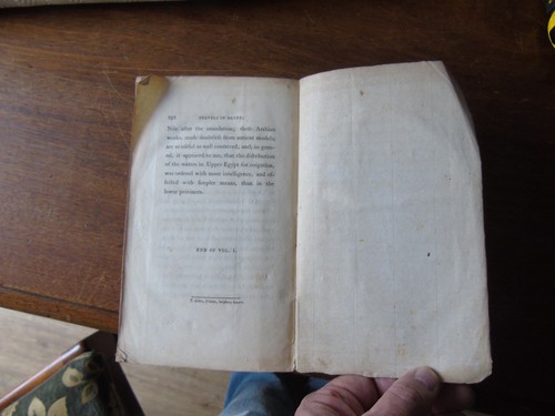 Travels in Upper and Lower Egypt Vol. I Vivant Denon Trans Arthur Aikin 1803 - Foto 22 di 22