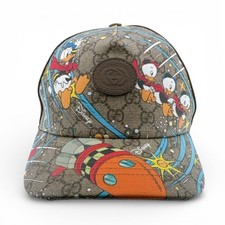 Gucci x Disney Donald Duck GG Supreme Baseball Cap Hat M Unused