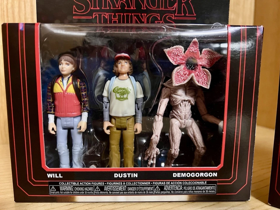 💥 Funko Stranger Things 3 Action Figure 2 Pack 💥 (LEGGERE BENE DESCRIZIONE) - Immagine 3 di 4