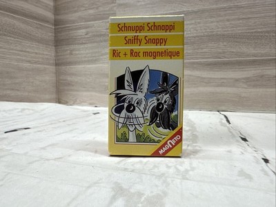 Vintage Schnappi Sniffy Snappy Magnetic Dogs Germany Great Condition