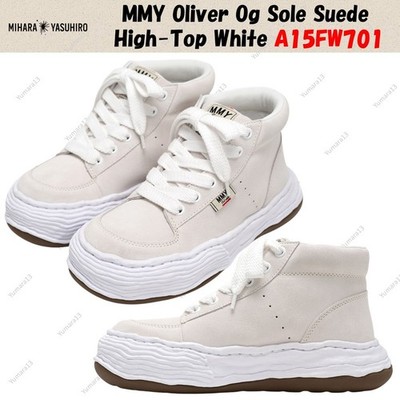 MMY Oliver OG Sole Suede High-Top White A15FW701