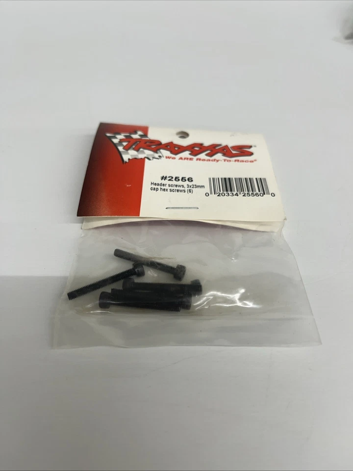 Traxxas Header Screws 3x23mm Cap Hex Screws #2556 - Image 2 of 3