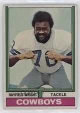 1974 Topps Rayfield Wright #54 HOF 00em