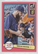 2016 Panini Donruss 1982 Design Pink Border Dallas Keuchel #D82-6 0b0
