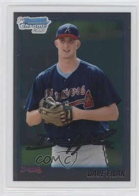 2010 Bowman Draft Chrome Draft Picks David Filak Dave Filak #BDPP38 2u3