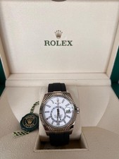 Rolex Sky-Dweller 336239 with 42mm 18ct White Gold case and White dial. Excel...