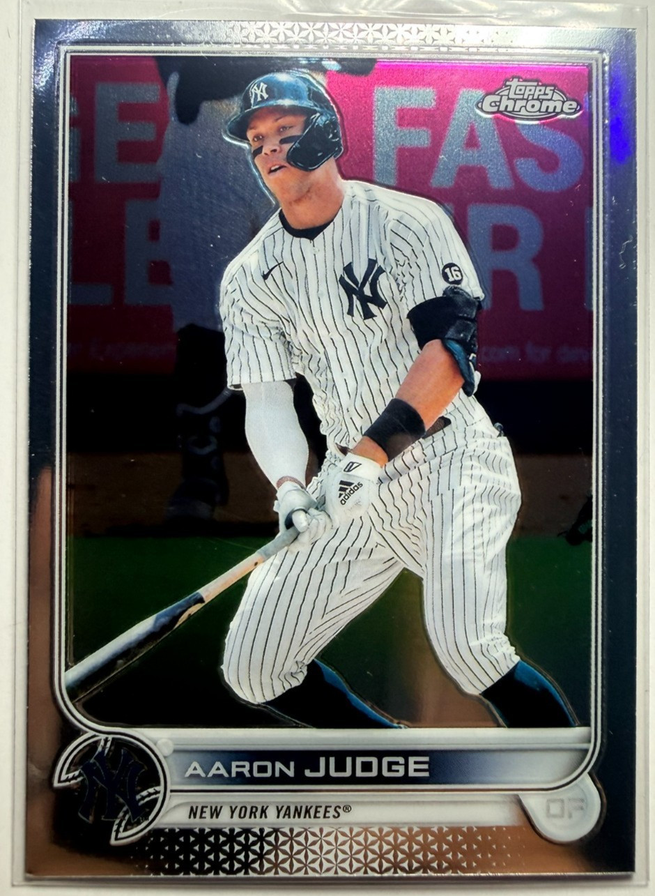 2022 Topps Chrome - Aaron Judge #99 New York Yankees