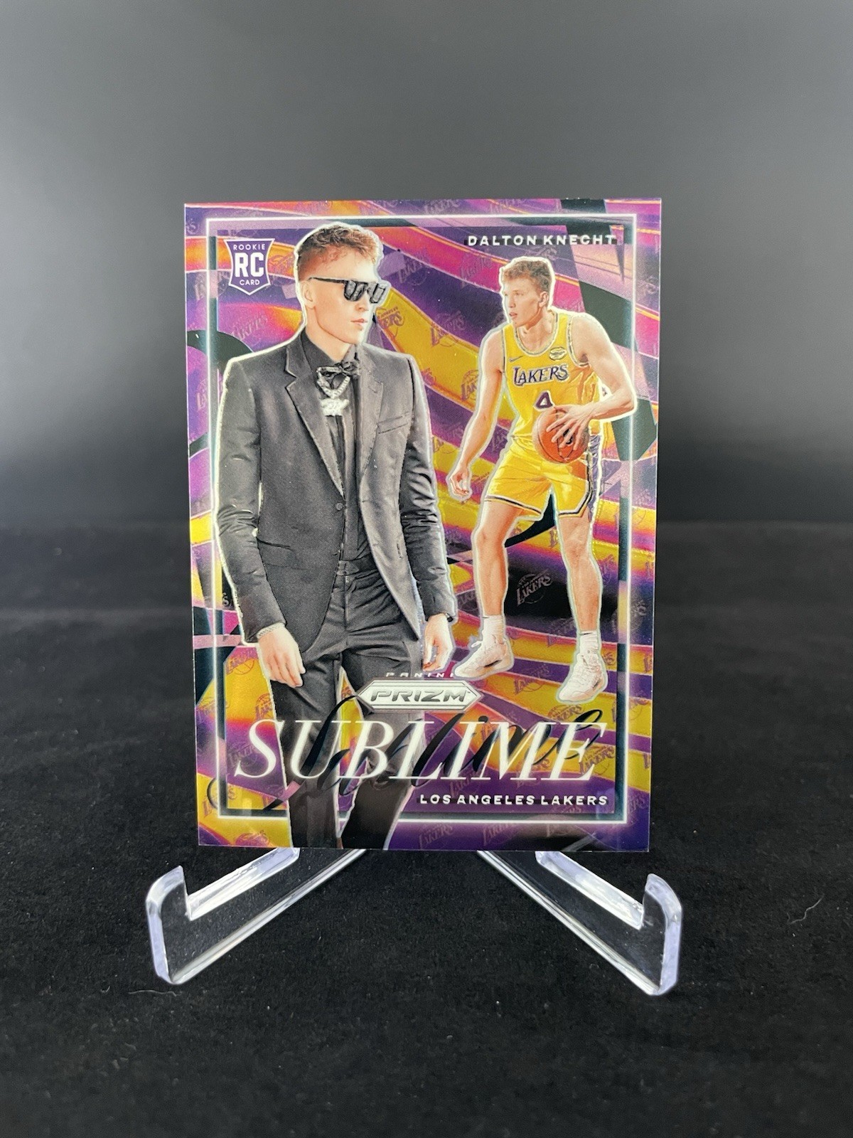 2024-25 Panini Prizm - Dalton Knecht SUBLIME PRIZM RC Case Hit SSP #1 Lakers