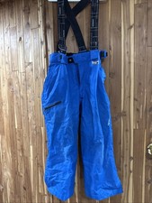 Karbon snow pants ski snowboard kids pants size 6 Royal Blue