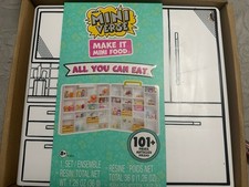 MGA's Mini Verse Make It Mini Food ALL YOU CAN EAT Collection 101 Pieces Sealed