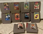 Nintendo NES Game Lot Super Mario 3 Ninja Gaiden Rambo Rygar Karnov Goonies 2