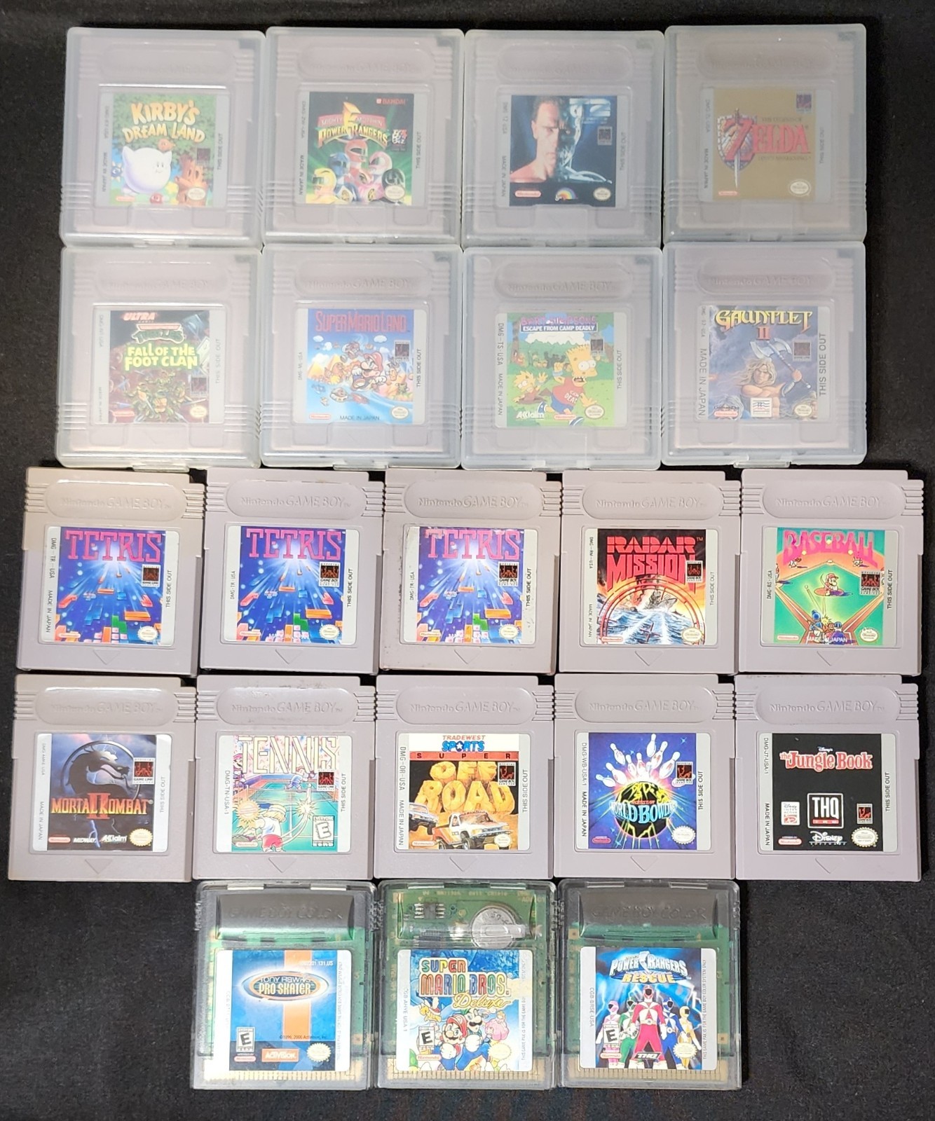 21 Gameboy & Gameboy Color  Game Lot / All Tested Working