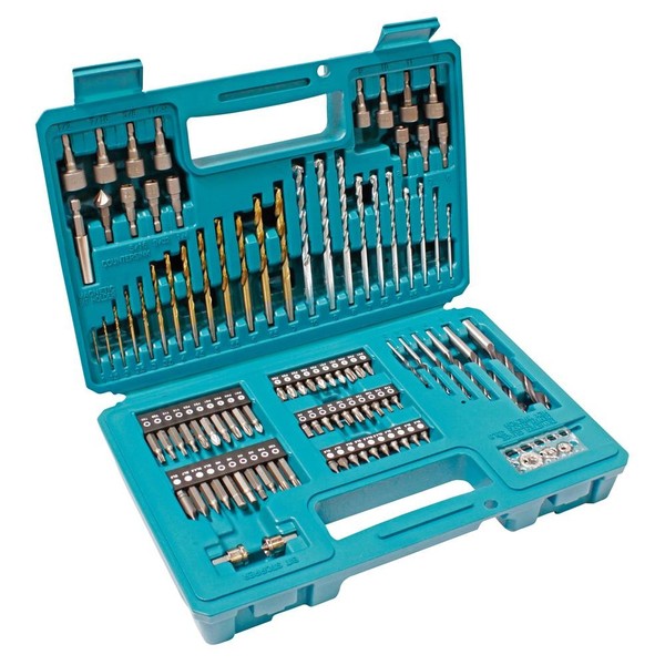 Makita B-68432 Bohrer-Bit-Set 102Tlg Metallbohrer Steinbohrer Holzbohrer Bits-image