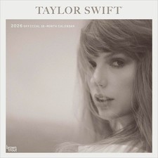 OFFICIAL 2026 Taylor Swift 16-Month Square Wall Calendar | 100% Plastic-Free
