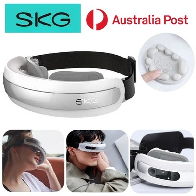 SKG Eye Massager 4D Rechargeable Heating Heat Sleep Therapy Compression Massage
