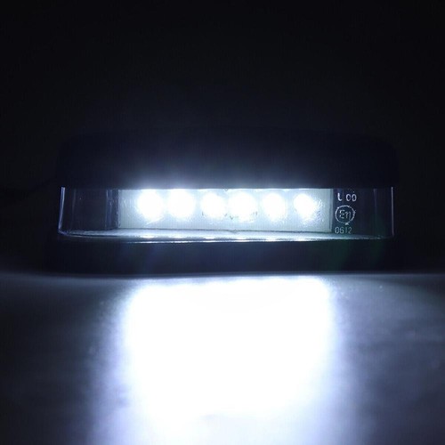 High Quality Low Power Consumption Number Plate Light Clear Lens Shock Resistant - Picture 11 of 12