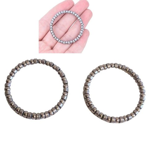Bike Ball Bearing Headset Metal Parts Threaded Wheel 1 1/8'' 2pcs 32mm - Picture 5 of 12