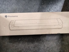 Phomemo M08F Portable Bluetooth Thermal Printer for 8.5" X 11" US Letter - White