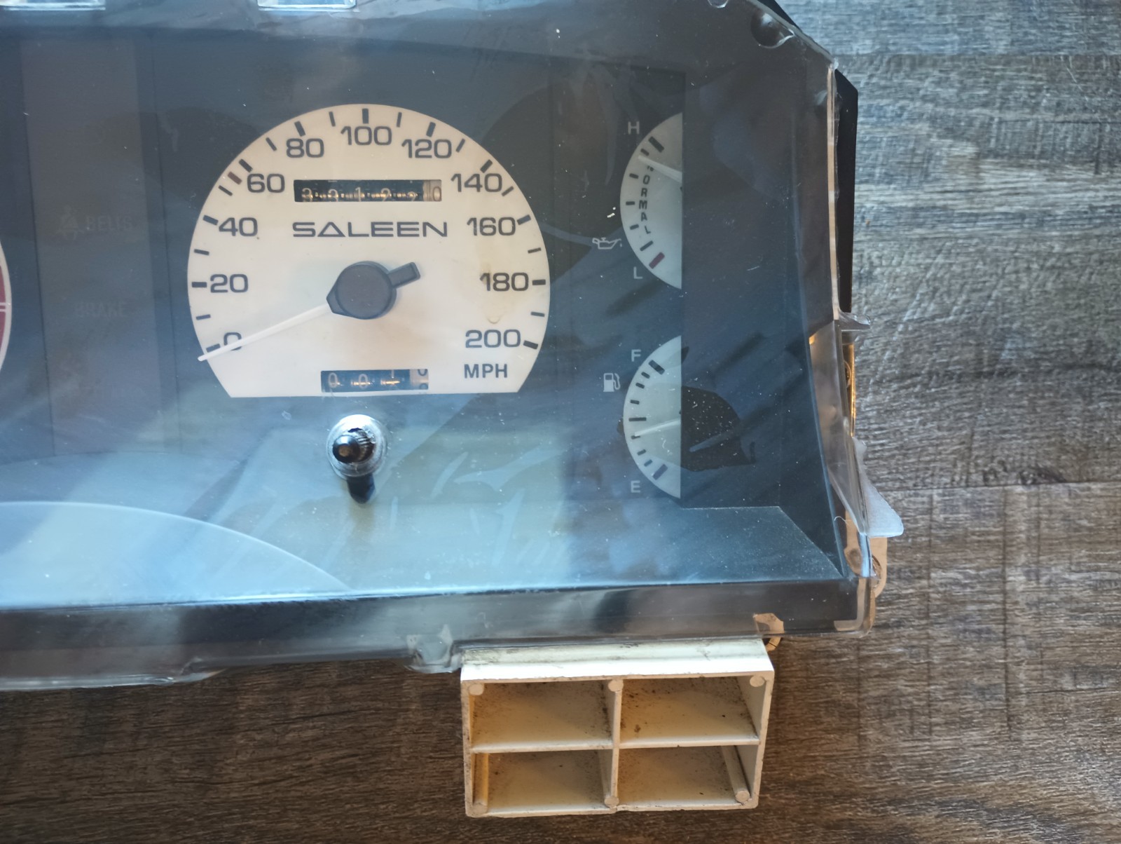 1987-89 MUSTANG LX GT 200 MPH Saleen Cobra SPEEDOMETER GAUGE INSTRUMENT CLUSTER