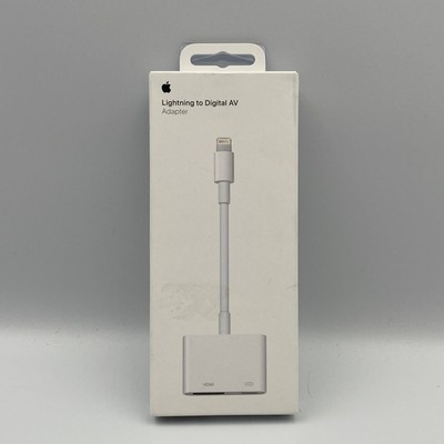 Genuine Apple Lightning to Digital AV Multiport Adapter White