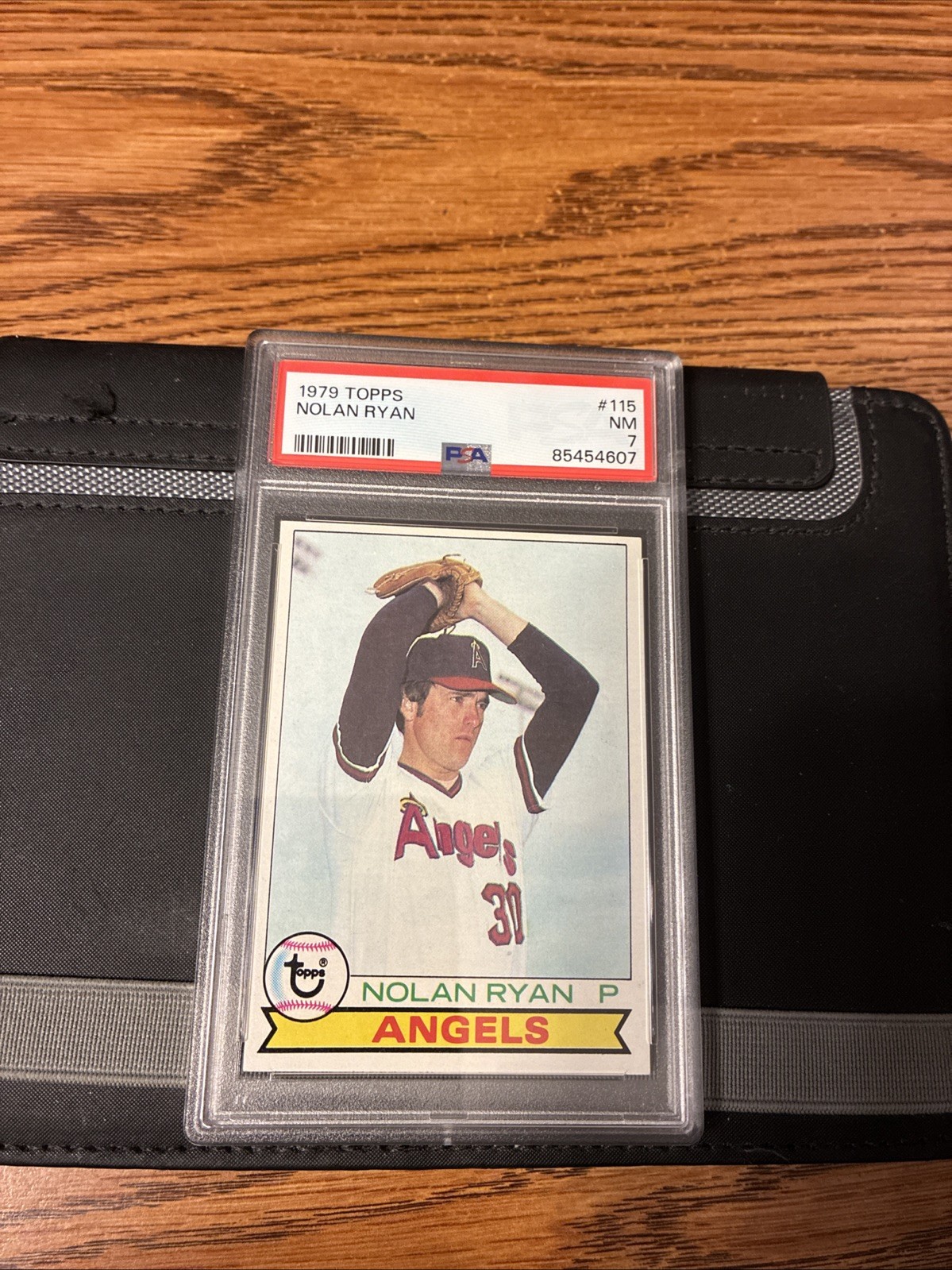1979 Topps #115 Nolan Ryan Graded PSA 7