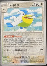 Pelipper 159/193 Sv02: Paldea Evolved Reverse Holo - Carta Pokémon