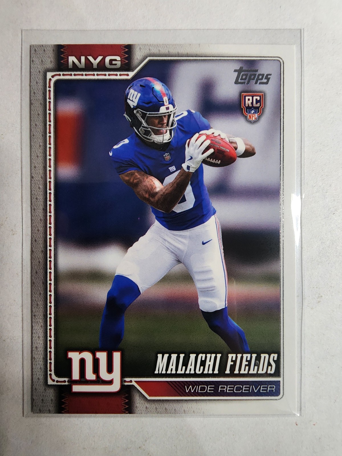 2026 Topps Flagship Football - Malachi Fields #330 (RC)