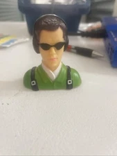 1/6  Civil Pilot Figure For RC Plane Models 2 2/3"x2 2/3"x1 1/3"  (S8) Green