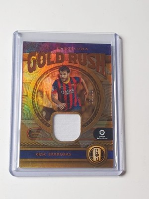 Panini Gold Standard 2022 Cesc Fabregas Barcelona Gold Rush Patch /99