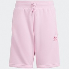 Adidas Girls Terry Shorts Original Adicolor Size 15/16 Pink Casual Streetwear