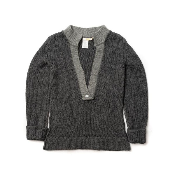 Women Sweater Grey Acrylic 40 / L / 48