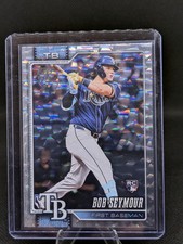 Topps 2026 Series 1 Bob Seymour RC Silver Crackle #70 Tampa Bay Rays