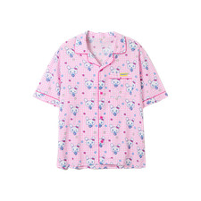 Spao x Tamagotchi Pink Short Sleeve Pajama Set Kids Sleepwear