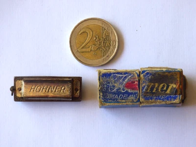 HONNER Mini harmonica No. 39 Miniature Vintage Made in Germany - Photo 1/4